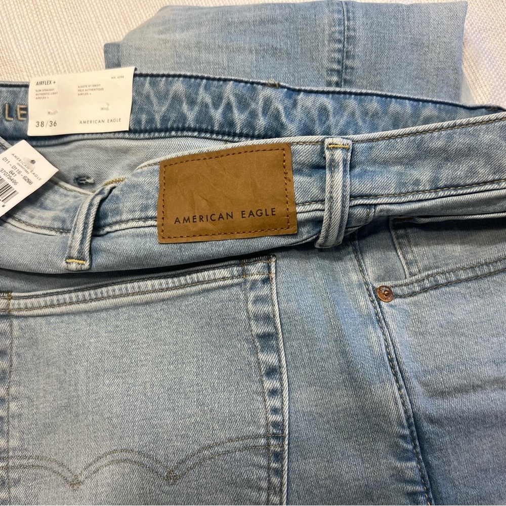 Slim straight authentic light jeans American eagle